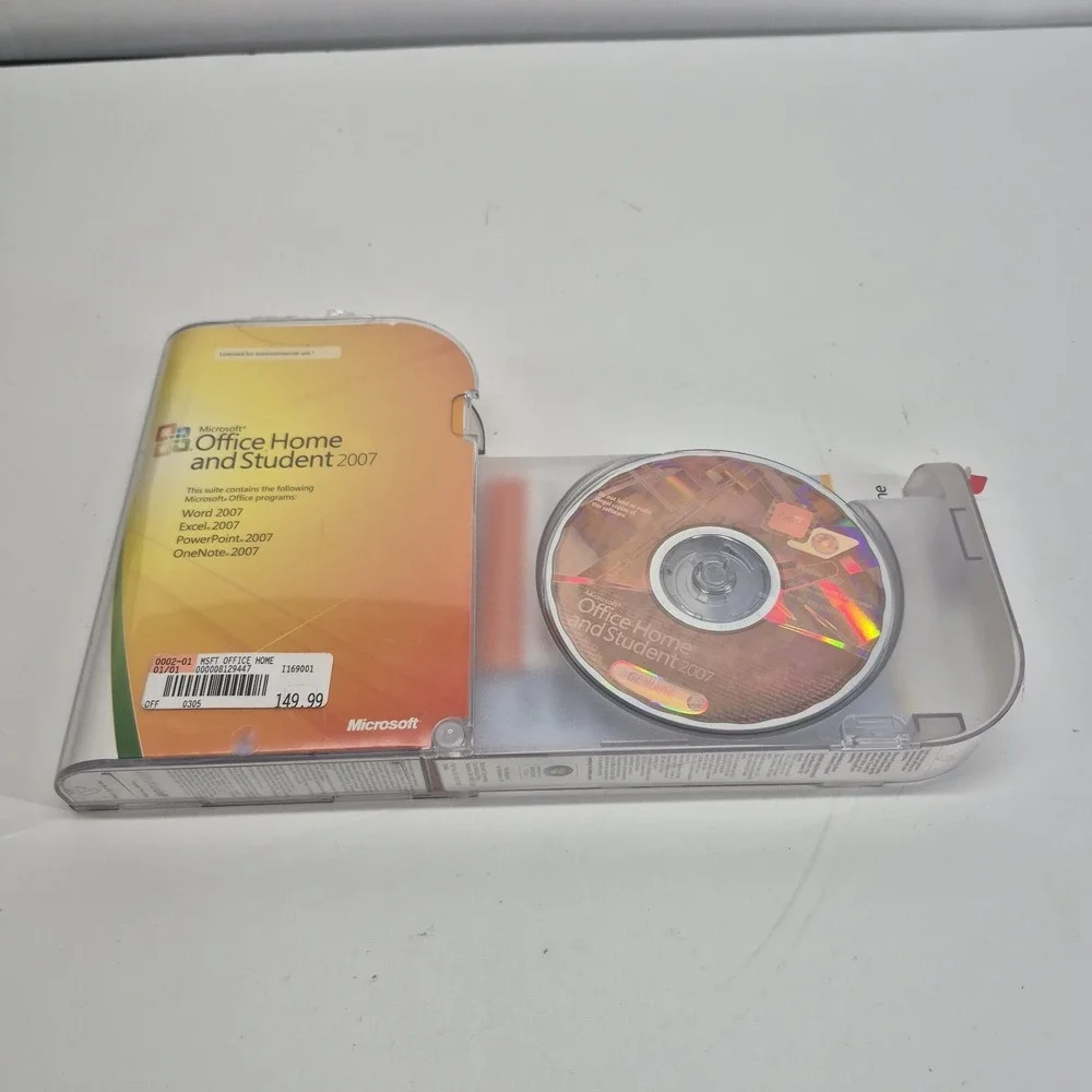 Microsoft Office 2007 Home and Student w/ Product Key - Excel, Word, PowerPoint